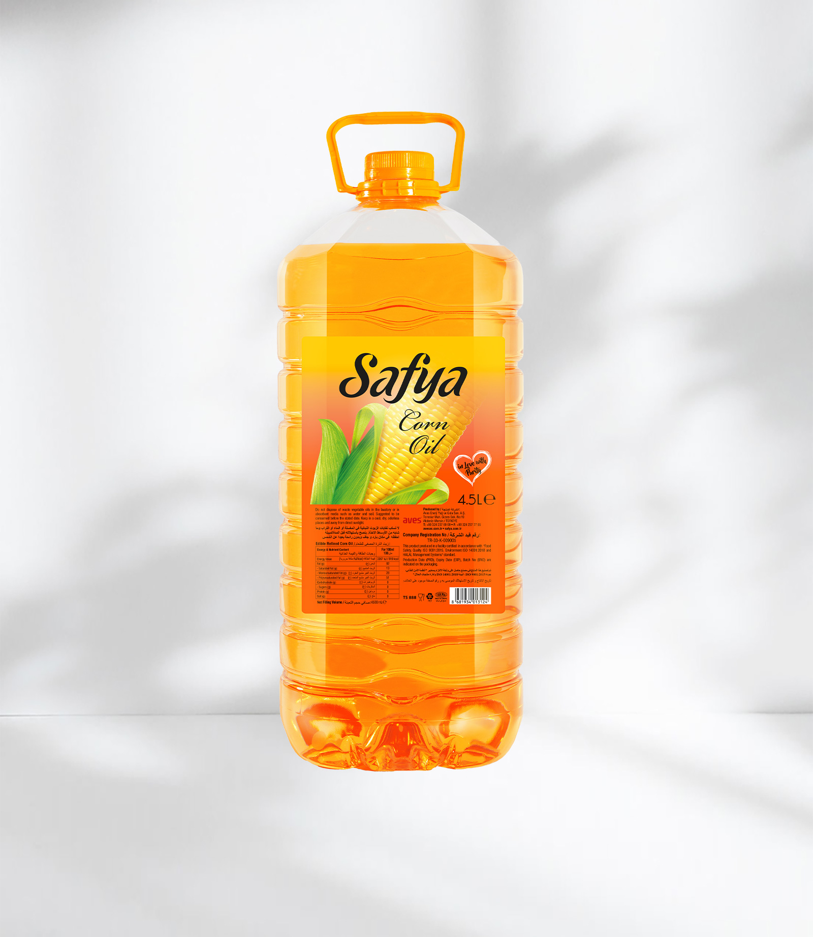 4,5L Pet Bottle Squared