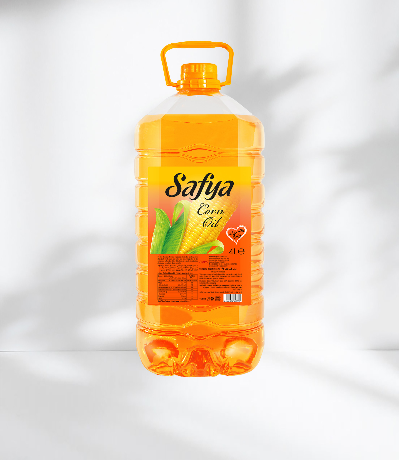 4L Pet Bottle Squared